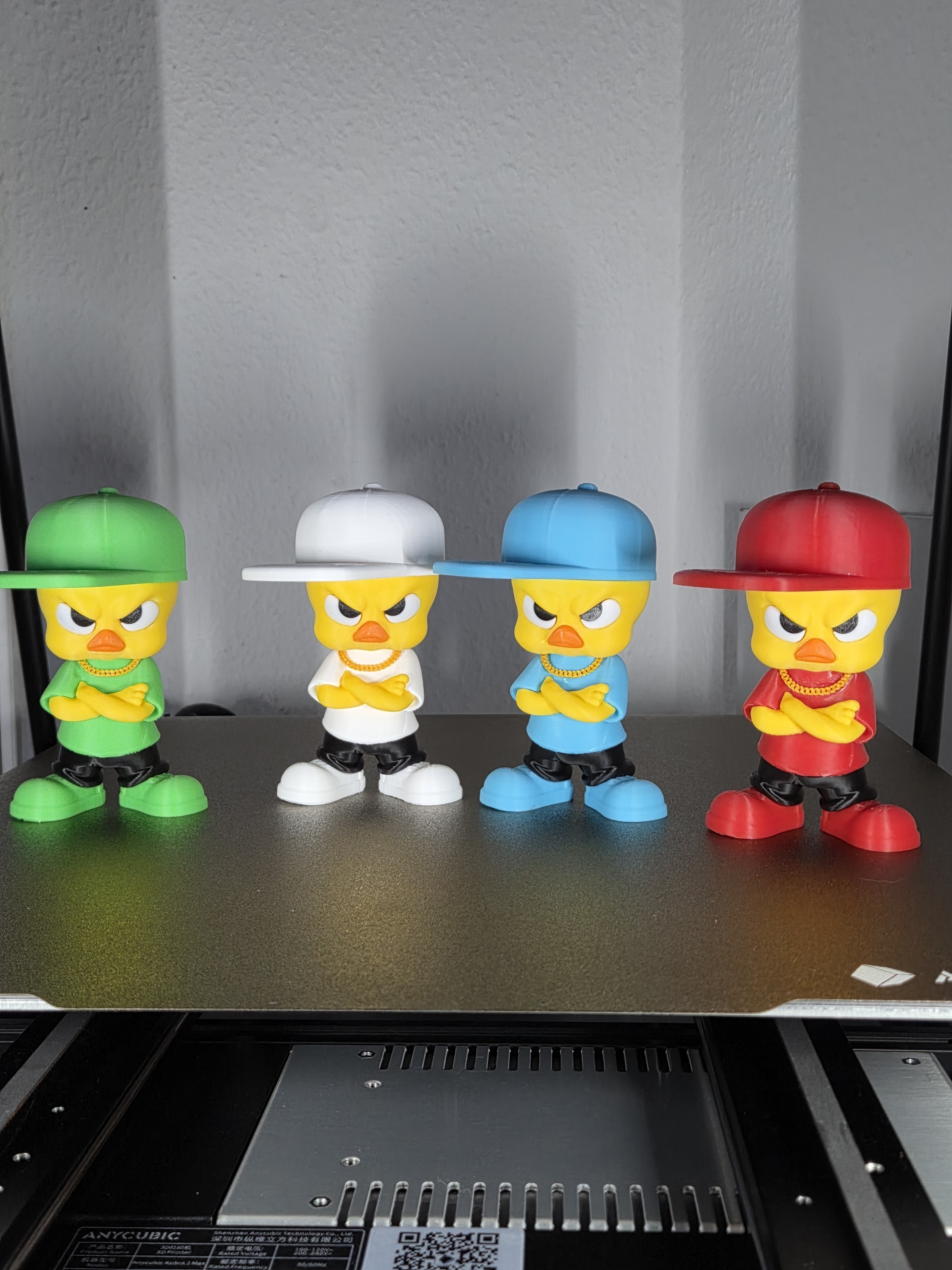 11" Custom 3D Printed Character Figure