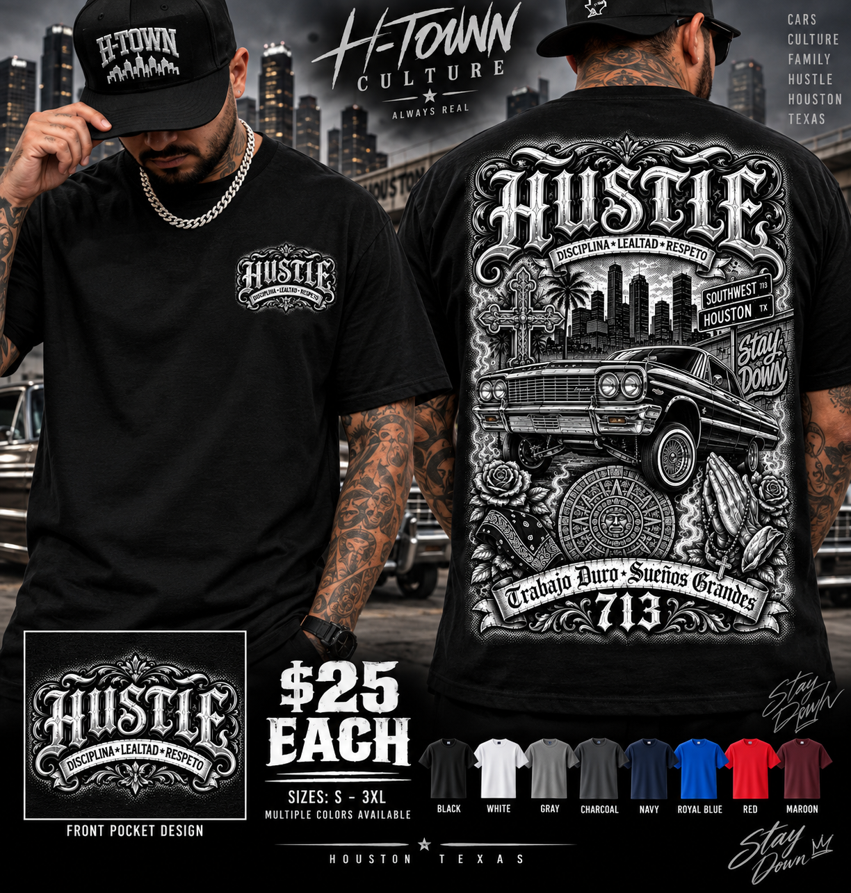 Hustle – Disciplina • Lealtad • Respeto